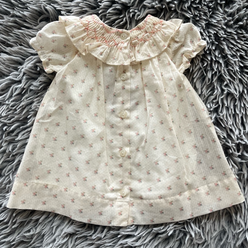 Tartine et Chocolat Baby Girl Flower Cotton Dress 3M - Picture 3 of 8